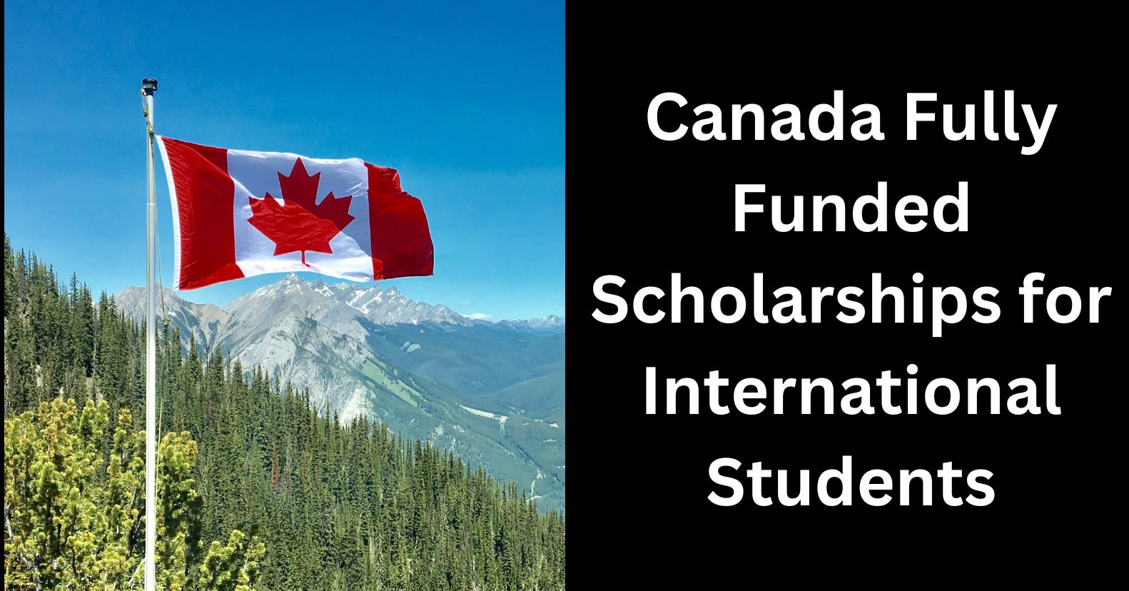 Canada Fully Funded Scholarships for International Students
