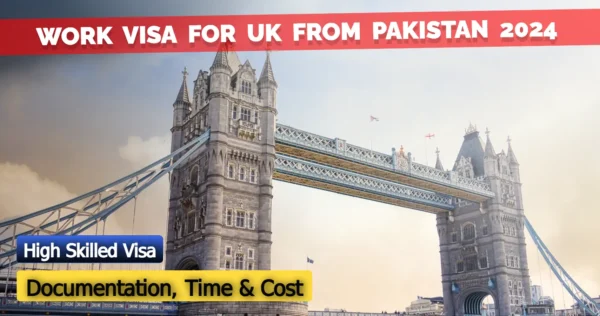 Work Visa for UK from Pakistan 2024
